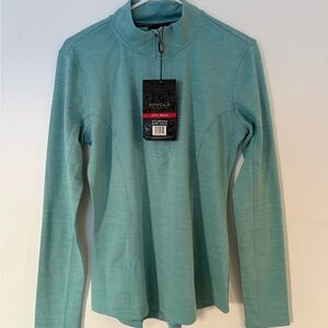 Spyder Active Teal Performance Shirt Woman’s Size M
